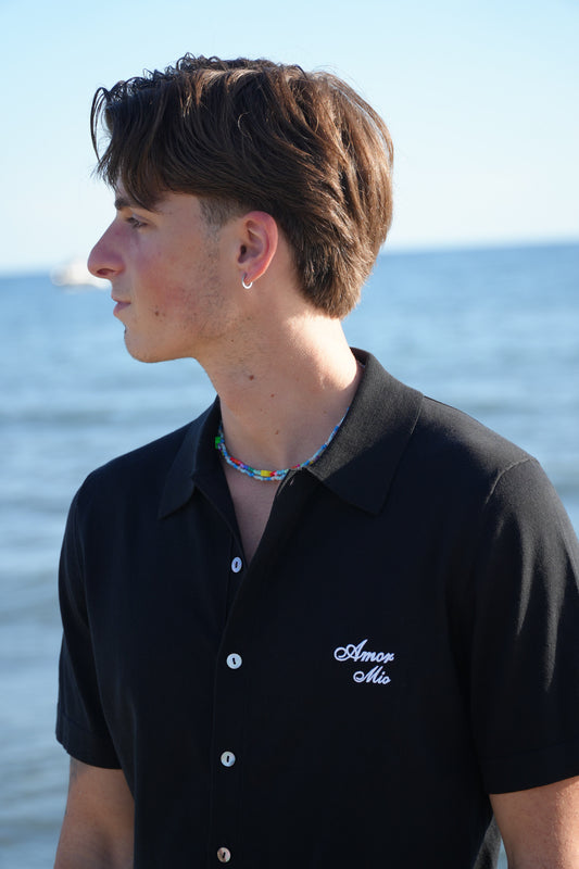 Polo Camicia in maglia