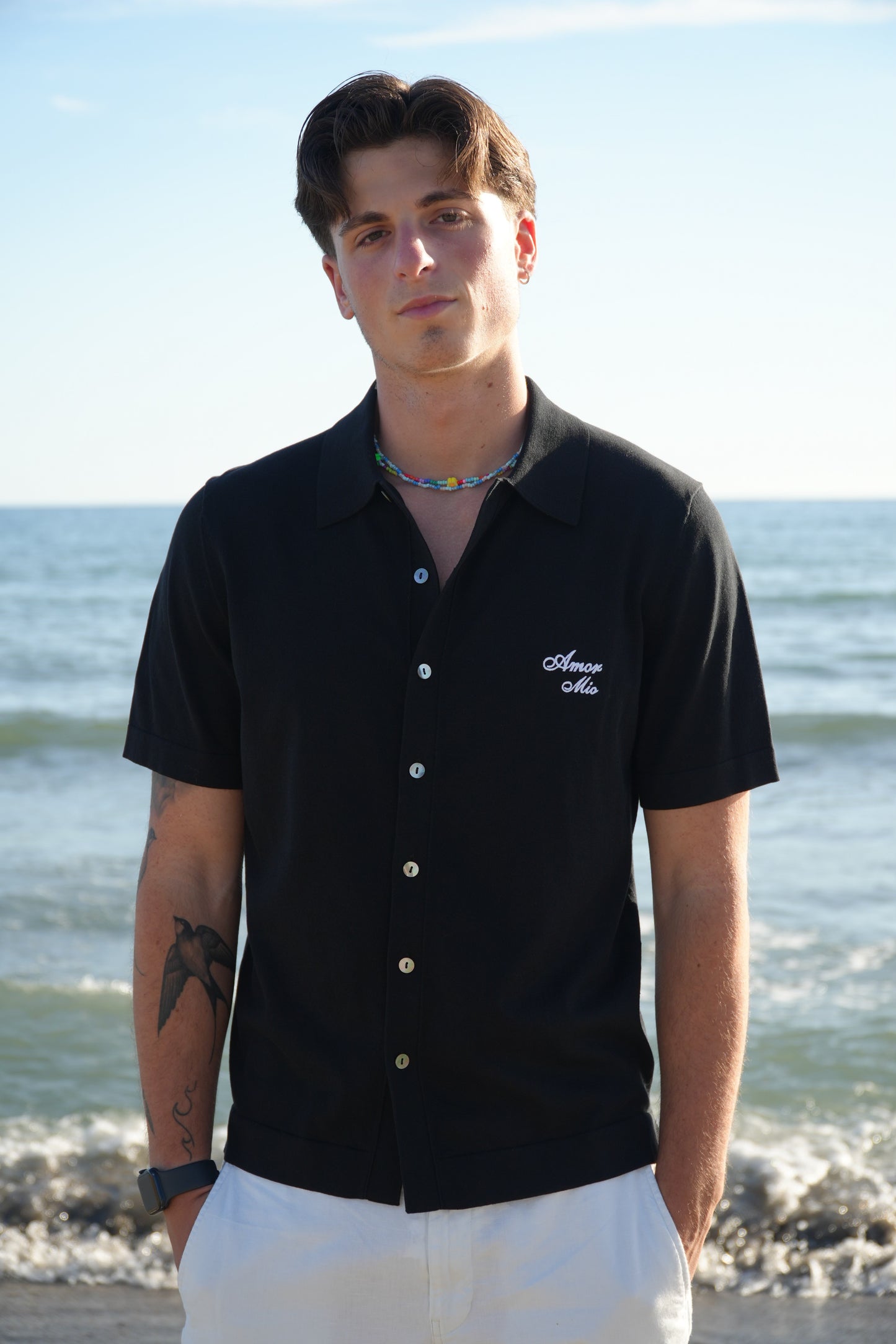 Polo Camicia in maglia