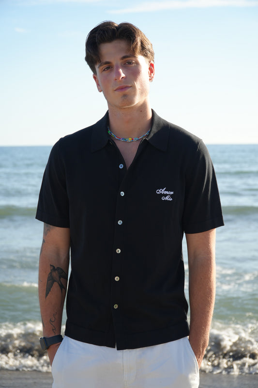 Polo Camicia in maglia