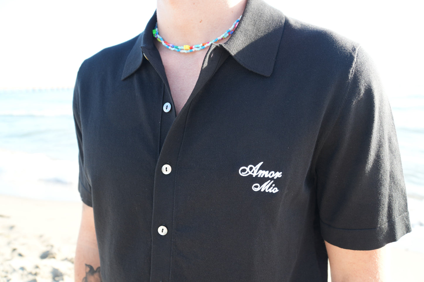 Polo Camicia in maglia